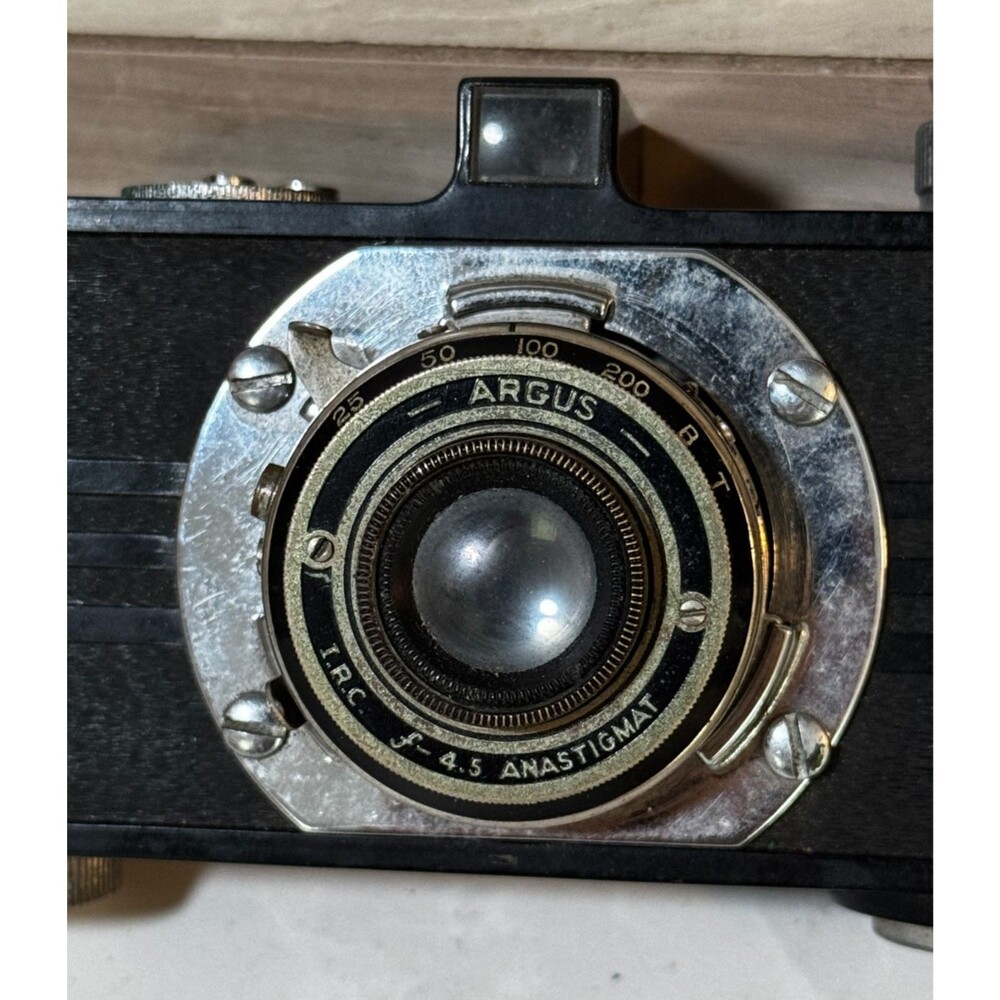 Vintage 1930s Argus A Camera 50mm f/4.5 Anastigmat - Untested